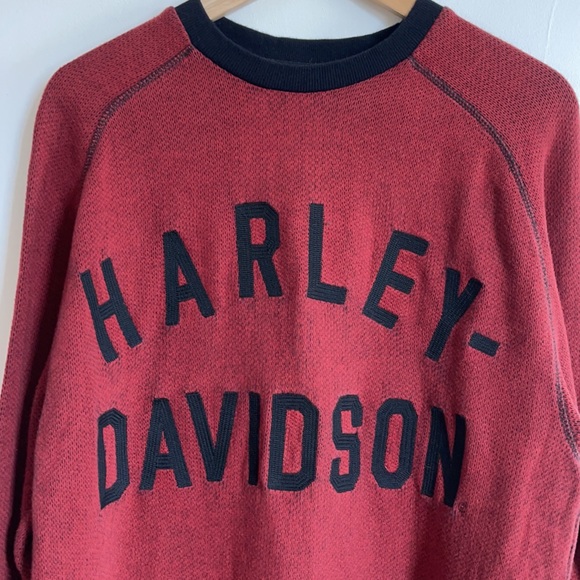 Harley Davidson Pullover Crew neck sweater - Picture 3 of 11